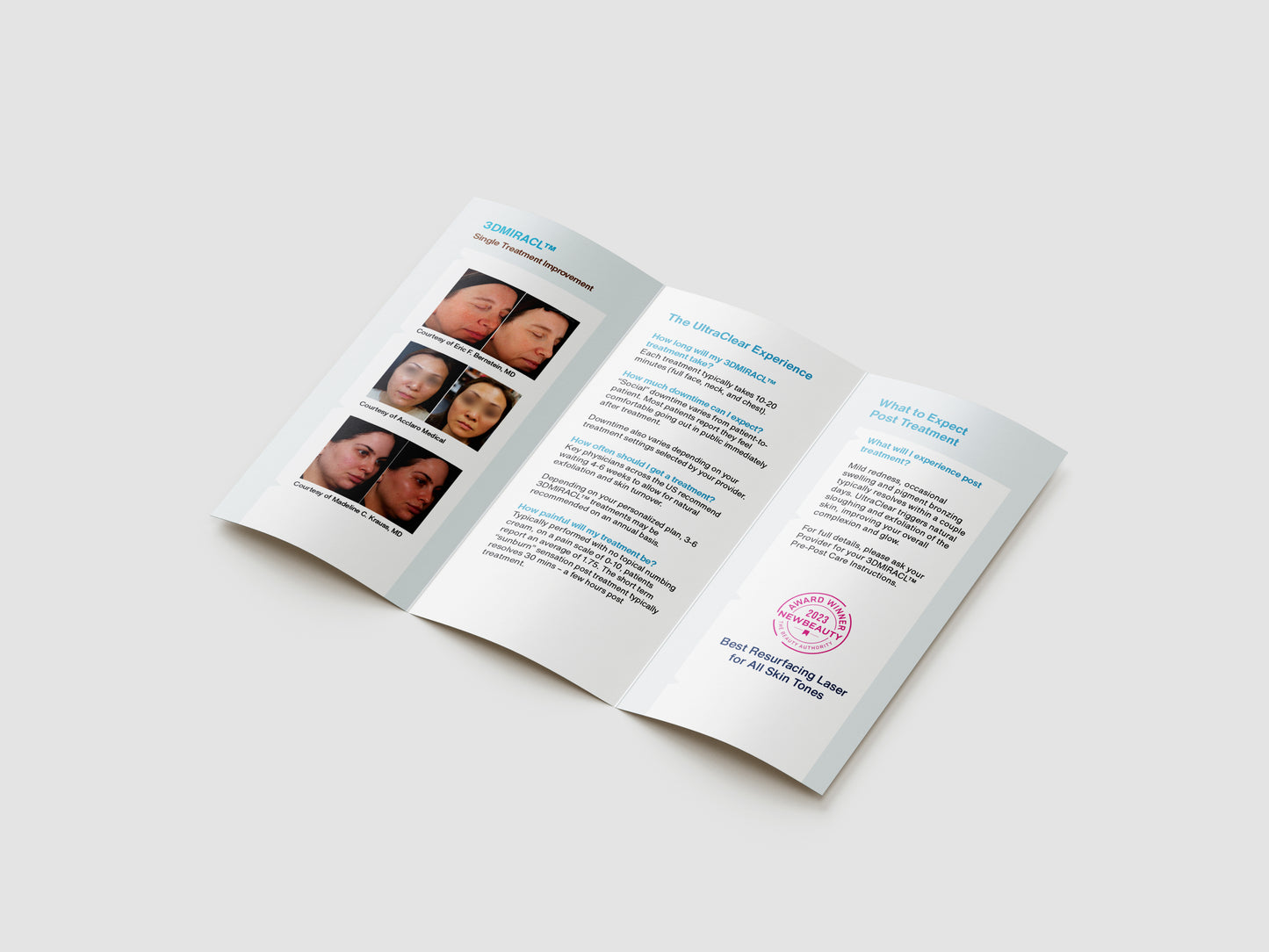 3DMIRACL Patient Brochures (50)